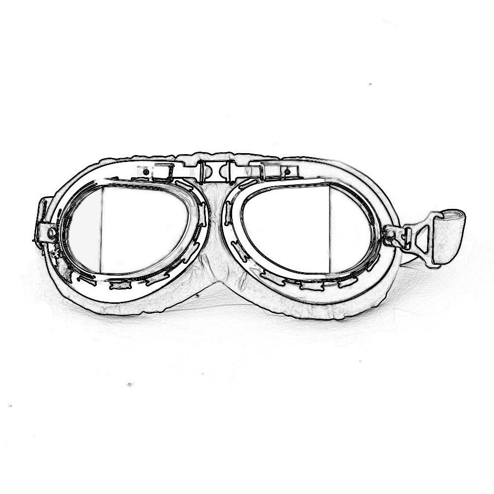 Outdoor Sports Glasses Retro Wind Four Seasons Motorcycle Goggles Classic Helmet Protective Goggles Riding Goggles