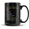 Large Capacity Legendary Ceramic Coffee Mark Mug 15oz