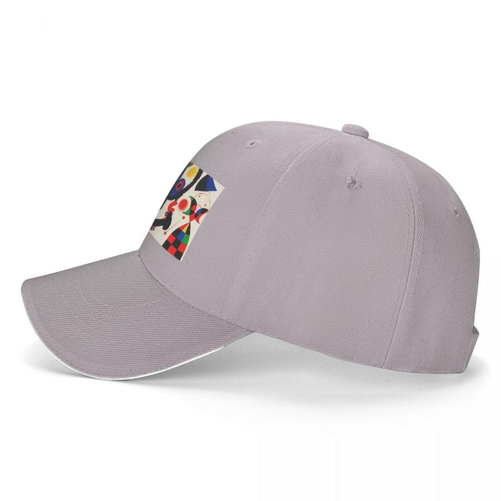 MIRO Abstract Figures Pink 2 Baseball Caps Fashion Unisex Women Hats Outdoor Adjustable Casual Cap Baseball Hat Polychromatic
