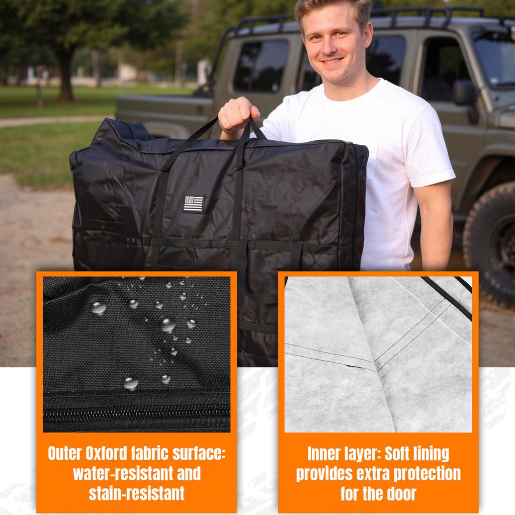 4pcs Door Storage Bag Front Rear Door Storage Bags Organizer Doors Protection Storage Bag for Ford Bronco 4 Doors 2025-2025