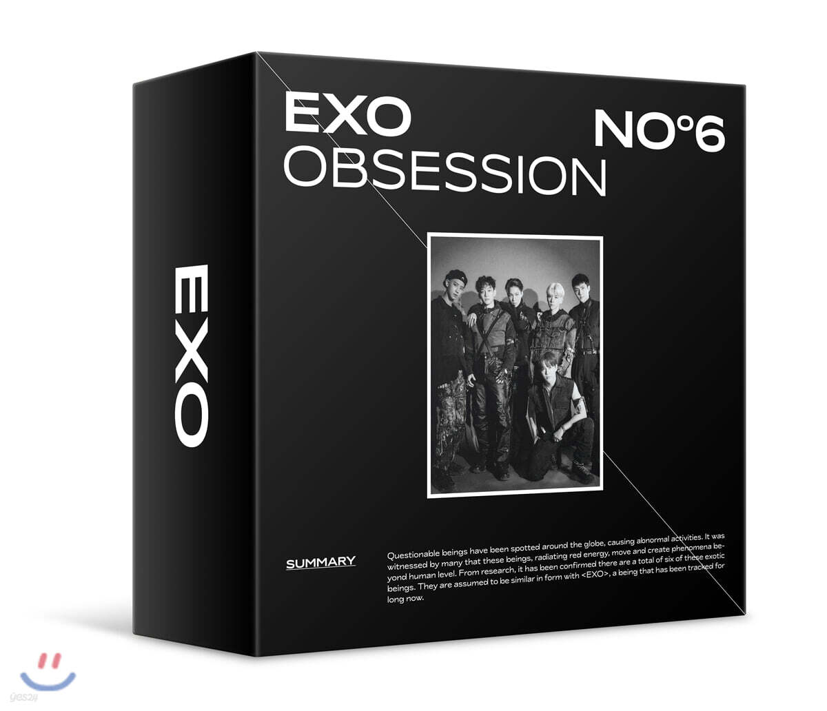 

EXO 6th Album - OBSESSION [Smart Music Album (Kit Album)]