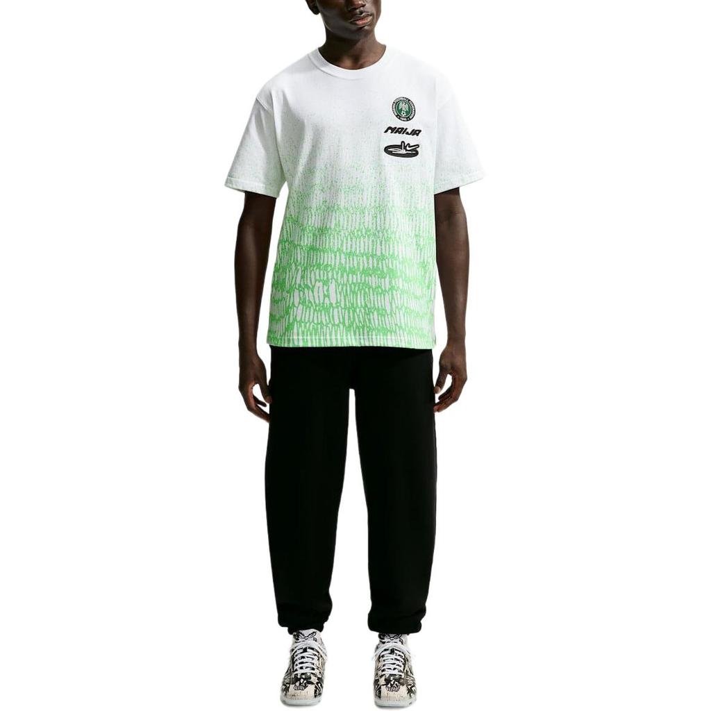 Nike Nigeria X Slawn Nigeria T-Shirt White Unisex Tops IR0496-100