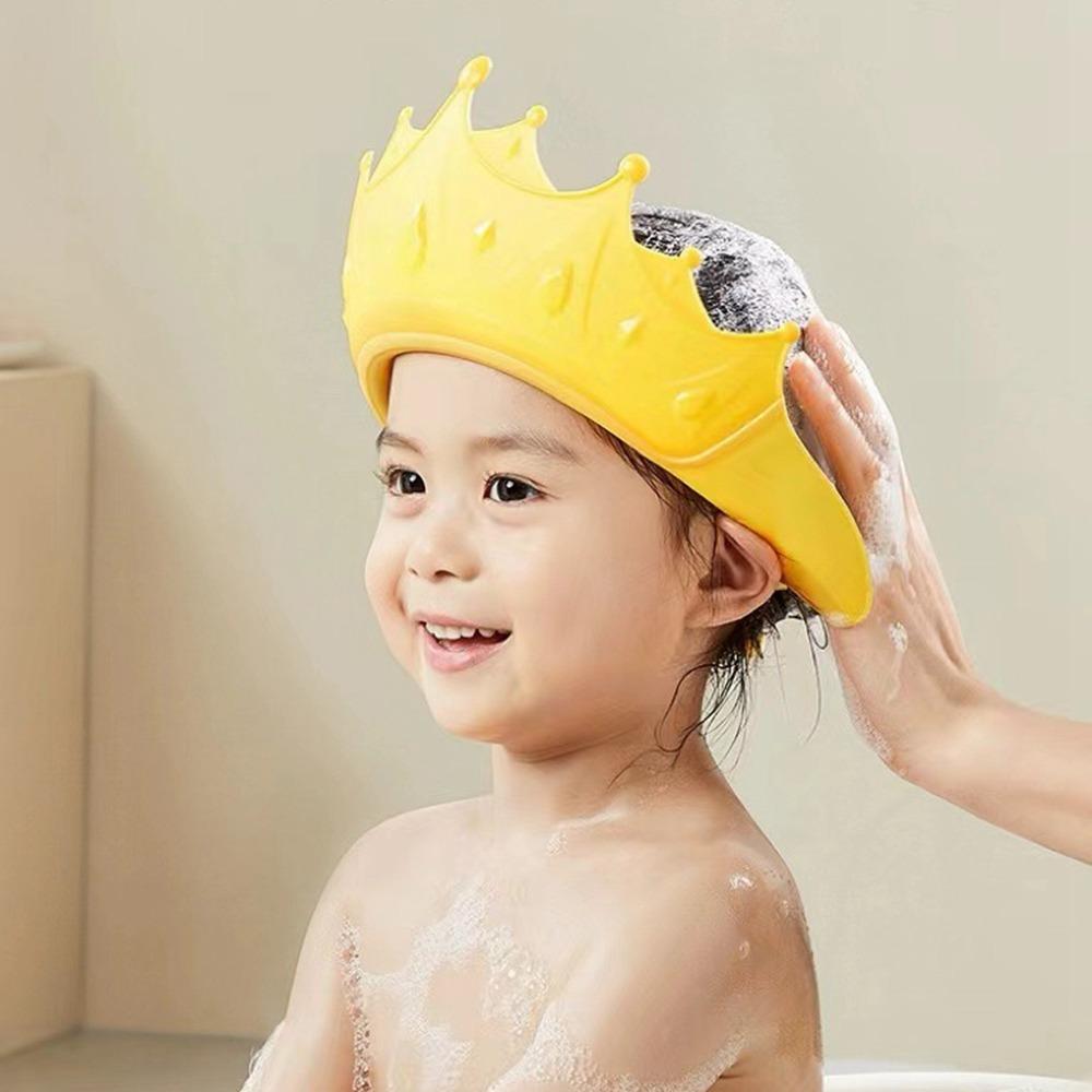 Ear Protection Hair Wash Hat Hair Shield Bath Head Cover New Baby Shower Cap Kids