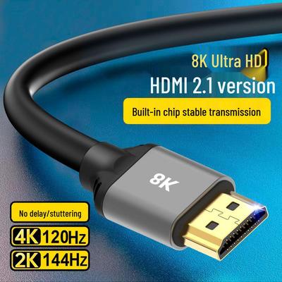 8K & 4K HDMI-Kabel für Fernseher, Set-Top-Box, Computer, Monitor, Projektor