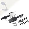 Motorcycle Modified Rearview Mirror Adventure ADV Car West Wind Rearview Mirror Large Mirror Off-road Foldable