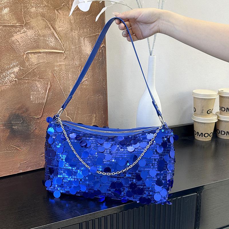 Summer Sequins Fashion Trend Shoulder Underarm Bag Spice Girls Shoulder Underarm Tote Bag