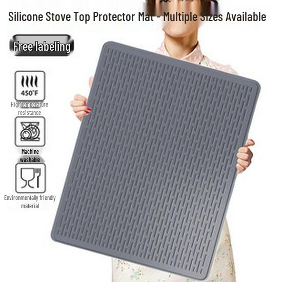 Extra Large Non-Slip Silicone Pet Mat - Cat Litter & Feeding Placemat
