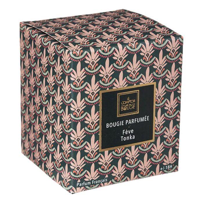 Bougie parfumée "Neda'" 110 g pot verre bois Atmosphera.