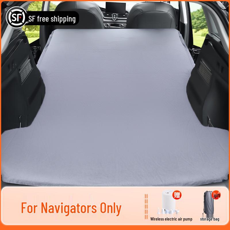 Lincoln Nautilus Car Bed Mattress: Rear Seat Inflatable Sleeping Pad & Trunk Interior Sleeping Solution 2021 Edition