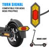 Electric Scooter Turn Signal Light Tail Lamp Brake Light with Steering Handle Compatible for Xiaomi M365 Electric Scooter