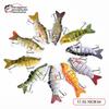 Simulated Multi-section Fish 10cm-6-6 Sections Luya Bait, Hard Bait, Fake Bait