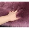 11 Colors Australian Pure Natural Wool Car Seat Cover Long Plush Sheepskin Winter Seat Cushion Waist Pillow Fuzzy Seat