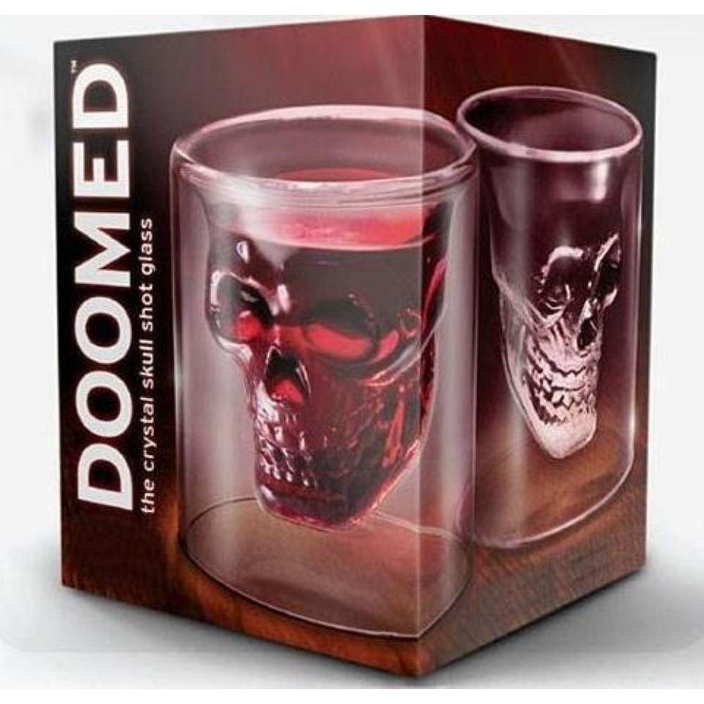 Sklenice na červené víno kreativní křišťálový pohár lebka pohár na pivo dvojité sklo lebka malá sklenice na víno sklenice na whiskey originální