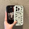 Vintage Red Bats Skull Trendy Pattern Case For Iphone 17 16pro 15 13 12 11  13pro Max 14plus Silicone AntiFall Protective Cover