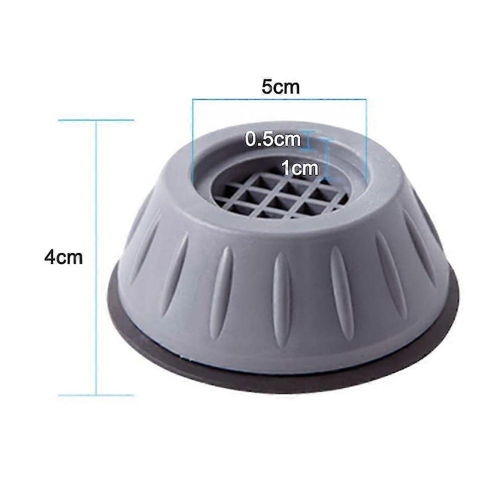 Shock And Noise Cancelling Washing Machine Support, Noise Reducing And Anti Slip Anti Vibration Rubber Washing Machine Feet Pads, Anti-walk Dryer Wash