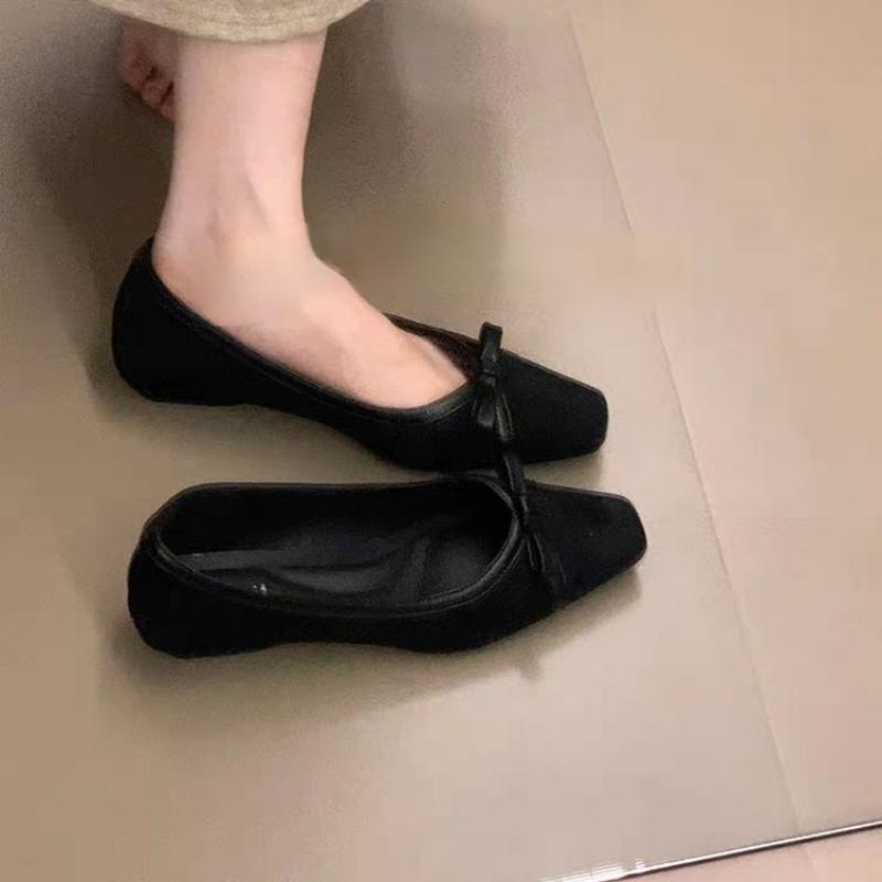 

Women s Leopard Pointed Toe Flats Loafers Shallow Slip on Shoes Ladies Dress Office Ballerinas Mujer Mocasines Shoes 35 чёрный