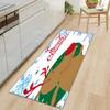 Christmas Kitchen Sand Carpet Doormat Long Floor Mat
