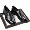 Luxury Brand Men's Business Dress Shoes Pointed Men's Low Top Shoes Groom's Wedding Shoes Versatile High-end Free Delivery