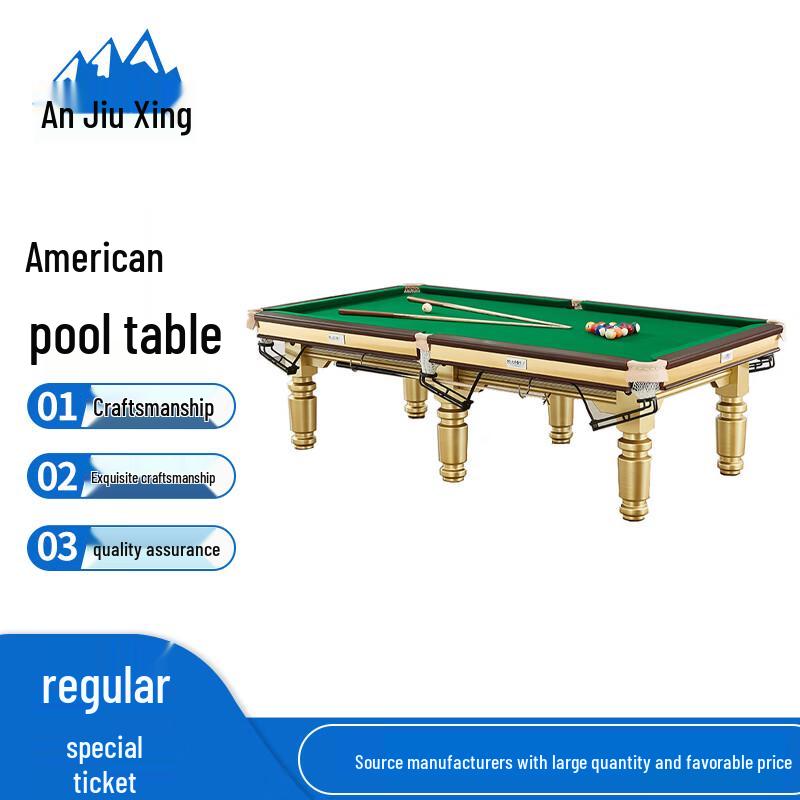 

An Jiuxing Luxury American 8-Ball Pool Table