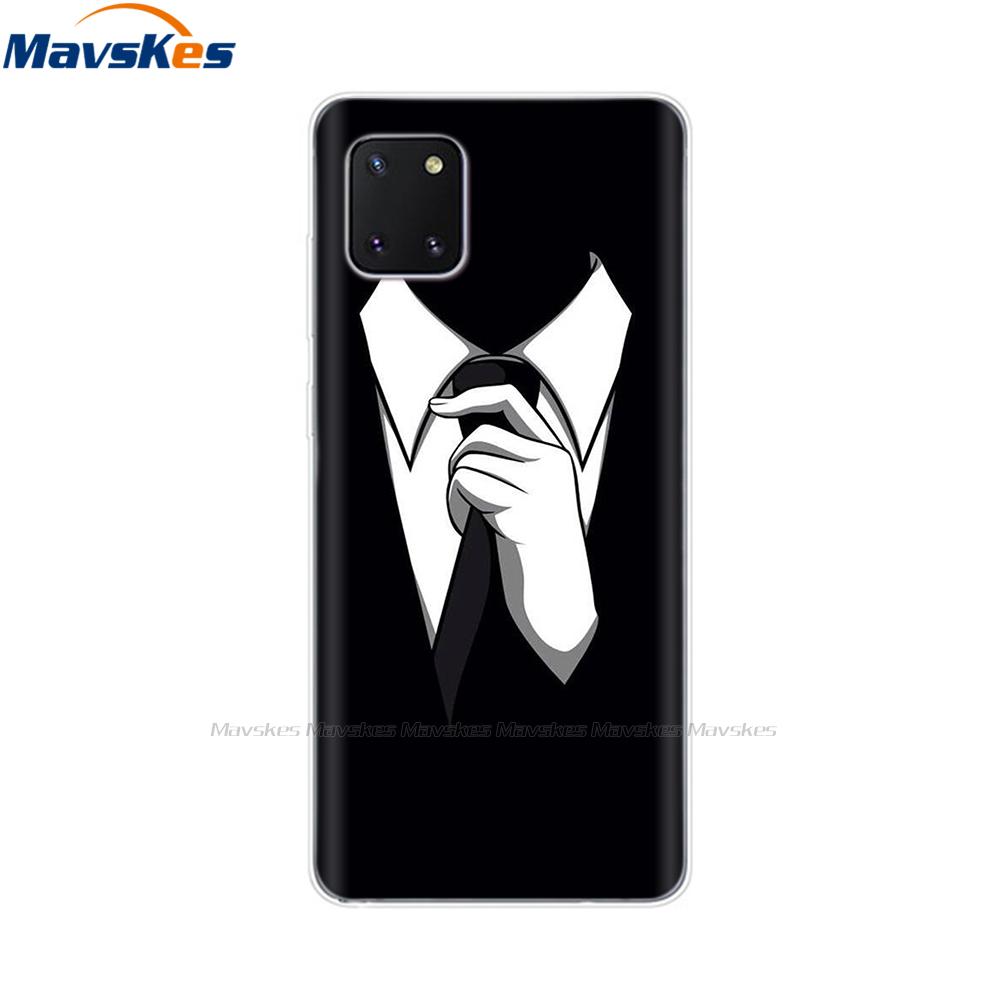 TPU Case for Samsung Galaxy Note 10 Lite Cases Silicon Cute Cat Phone Coque for Samsung Note10 Lite Plus SM-N770F/DS Cover Mask