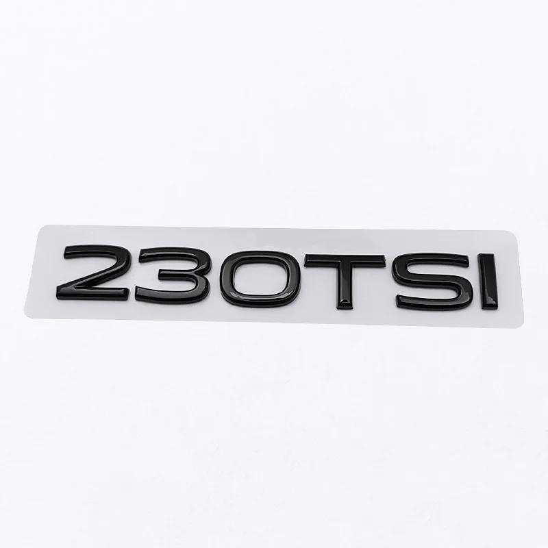 Car Rear Trunk Letters Badge 280TSI 300TSI 330TSI 380TSI Sticker for Golf Lavida Santana Touran Passat B5 Scirocco
