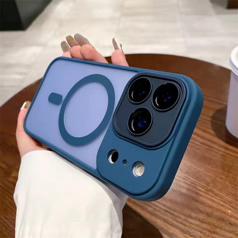 Husă cu Finisaj Mat Pentru iPhone 17 Pro Max 17 Air Transparentă Pentru Magsafe Magnetic Protecție Obiectiv Mată Acoperire Mată