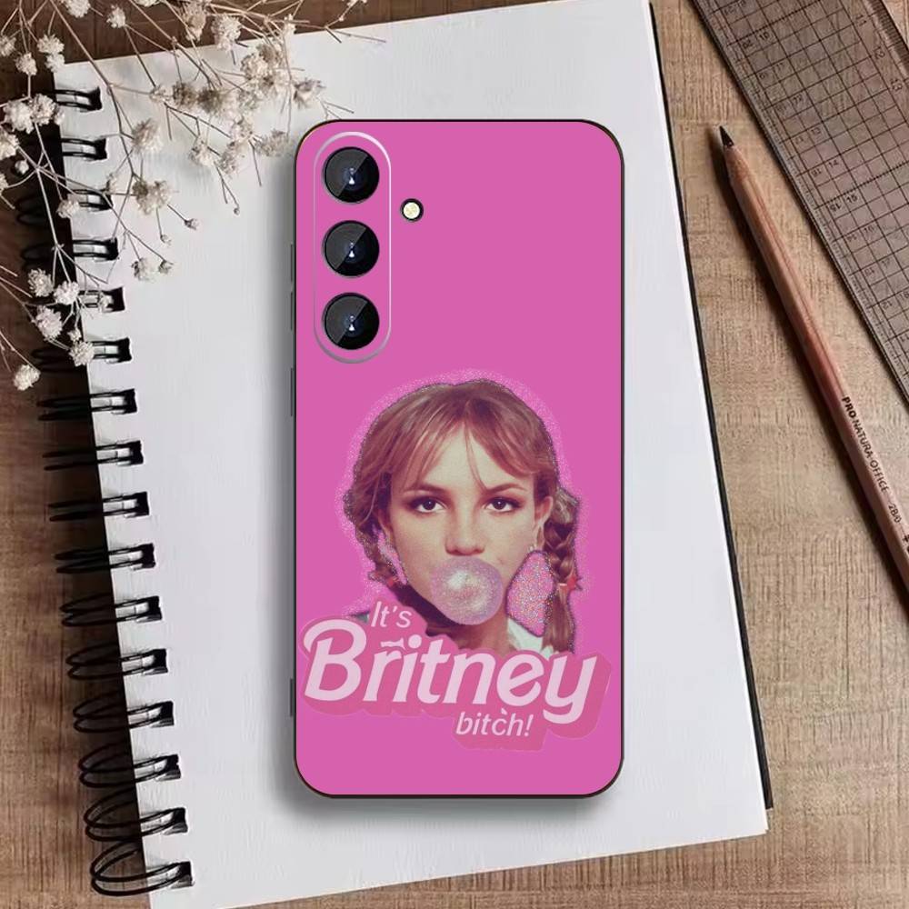 

Singer V-Britney Spears Phone Case For Samsung Galaxy A73,A72,A71,A70,A52,A51 Others Soft Black Cover Samsung a32 5g