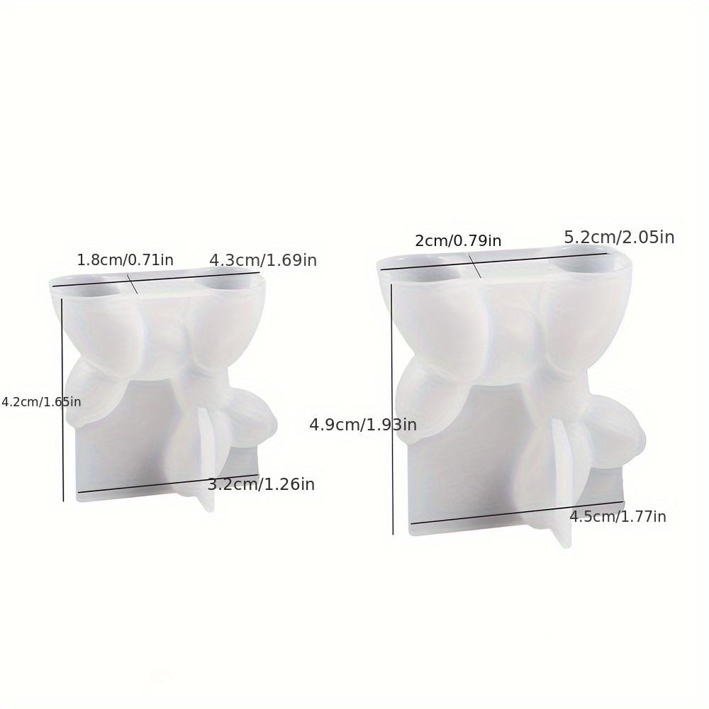 Cartoon Balloon and Puppy Candle Making Set, Animal Dog Poodle Soap Silicone Mold, Resin Pendant Keychain, Birthday Chocolate Gi