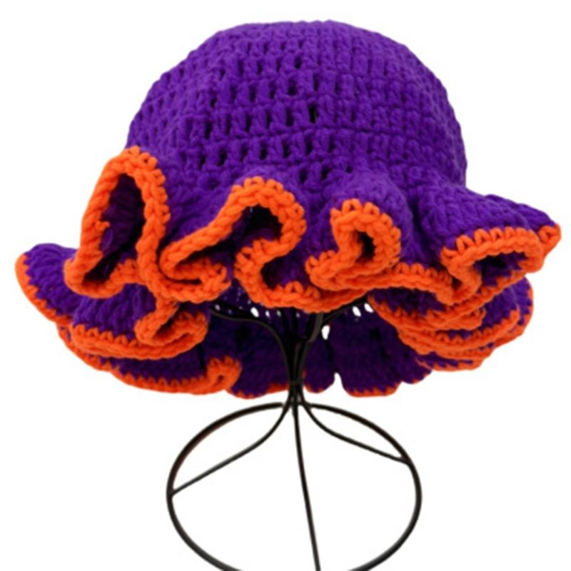 Fashion Streetwear Hat Daily Life Hat Artistic Youth Hat Unisex Crochet Hat for Casual or Travel Wear