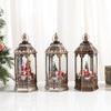 Rotating Christmas Music Lantern with Hotel Lighting and Oil Lamp Design