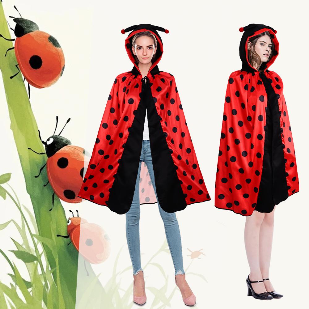 Coccinellidae Costumes Cosplay Role Play Halloween Party Stage Gift Performance