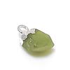 Natural Peridot Rough Gemstone 925 Sterling Silver Jewelry Pendant 0.59" Y4y22