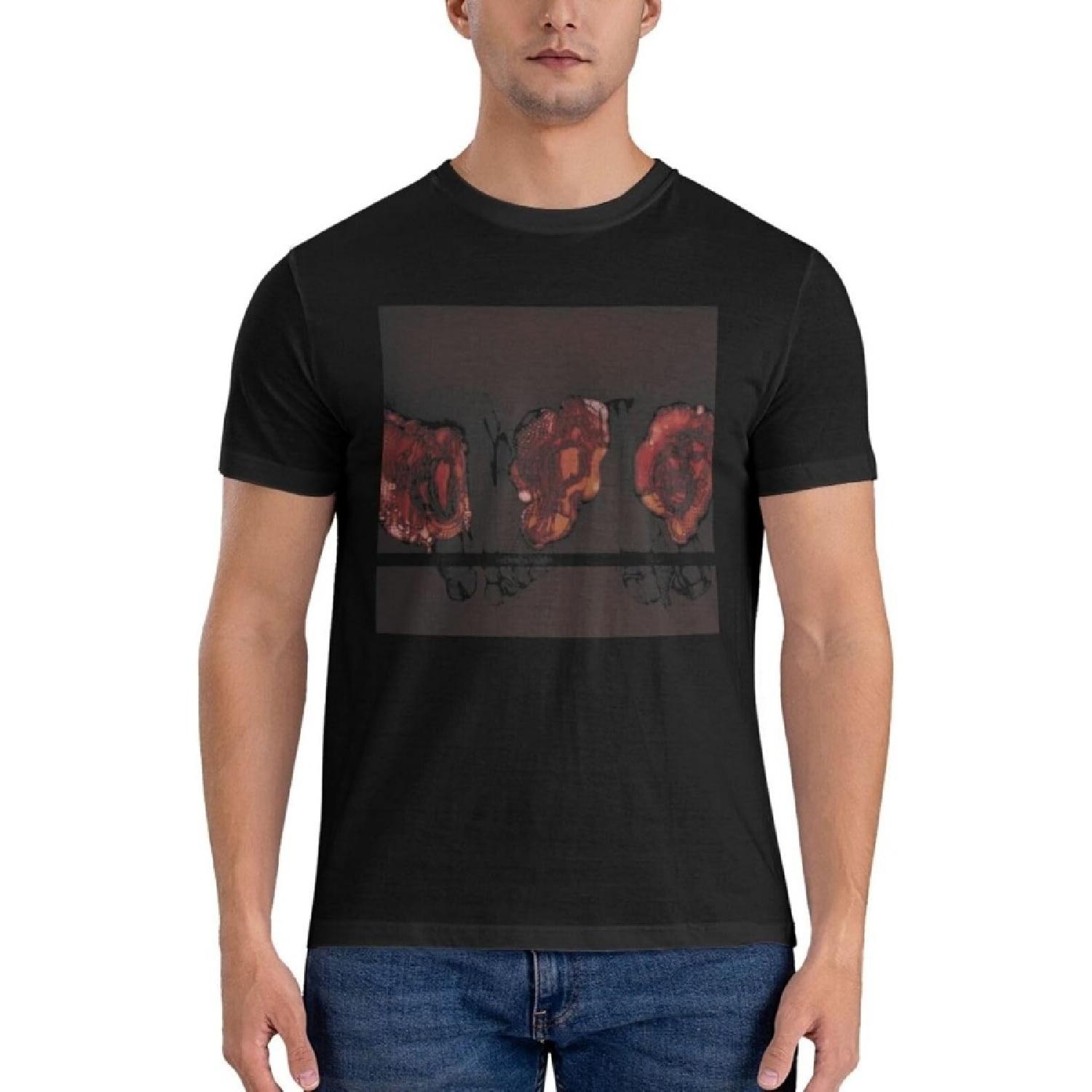 VEDUSA Men s Fashion Short Sleeve Crisp T-Shirt Top Men s Graphic Shirt Travel Vacation Short Sleeve(6) S