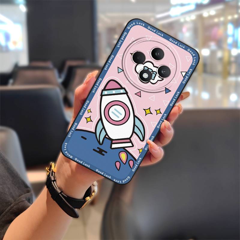 Fashion Design Dirt-resistant Phone Case For OPPO Reno12F 5G Shockproof Anti-dust Full Wrap Back Cover Cartoon Durable