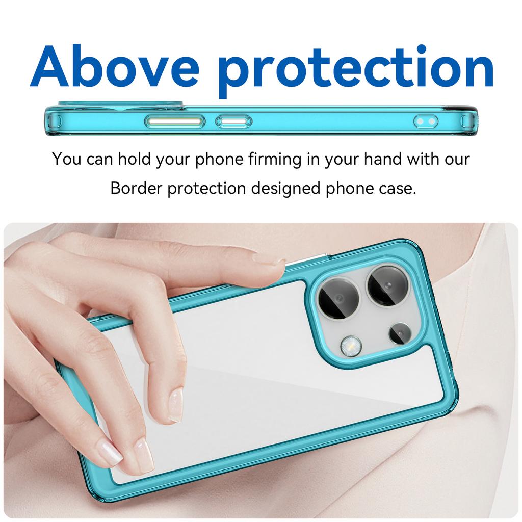 For Xiaomi Redmi Note 13 4G Case TPU+Acrylic Mobile Phone Protective Cover