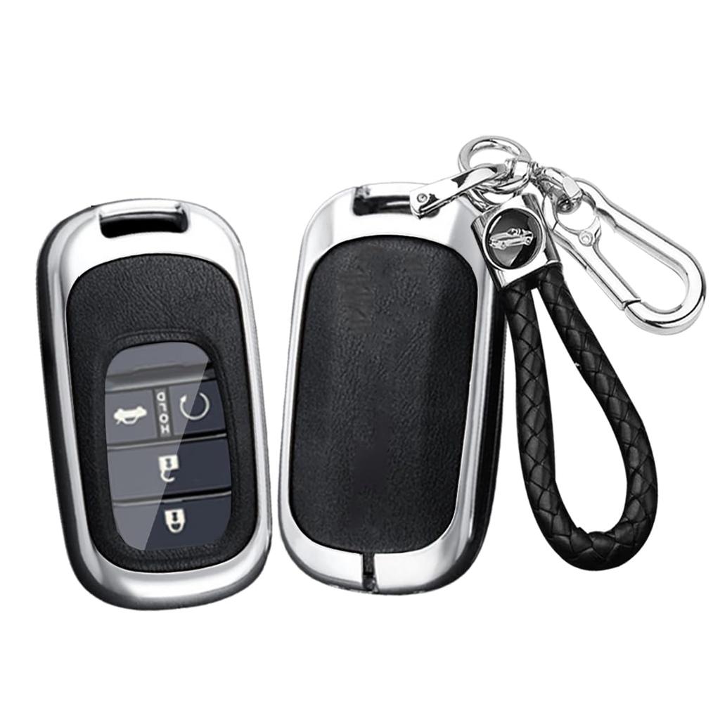 SANRILY Honda Smart Key Case, Key Holder, Key Cover, Key Protection, Compatible with Honda,