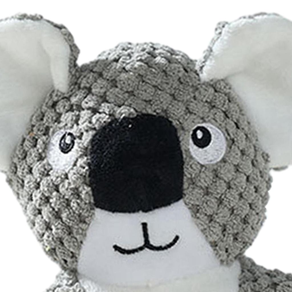 Lindo Juguete Squeaky de Animal para Perros Sonido Incorporado Protección de Muebles Mantener Activo Calmante Interactivo