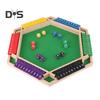 Shut The Box Board Game with 12 Dice Educational Dice Strategy Game 2-6 Players Kids Adults Family Night Party Interactive Wooden Close The Box Toy