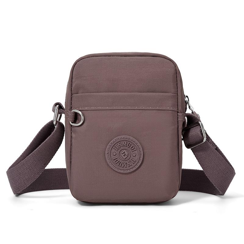 Borsa a Tracolla da Donna Multi-Scomparto in Nylon Idrorepellente Borsa a Spalla per Telefono Cellulare
