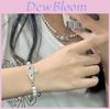 Vintage Kupfermaterial Venus Diamant Perlenarmband Einzigartiges Design mit antikem Charme