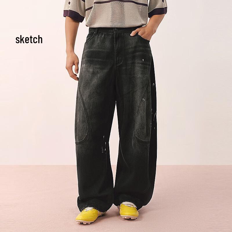 CROQUIS Men's 2026 Spring Loose Fit Jeans