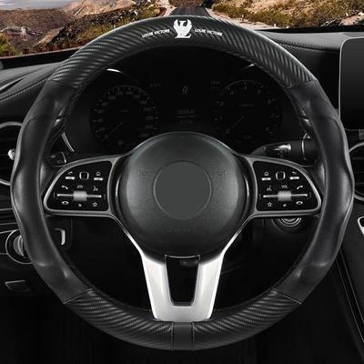 Mattes 3D-Lenkradbezug aus Kohlefaserleder für Geely Binyue, Binrui, COOL, Boyue und Dihao