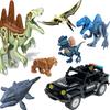 Jurassic Park World Dinosaur Gyrospheres Gyro Ball The Hamster Mosasaur Blocks Construction Building Bricks Toys For Children