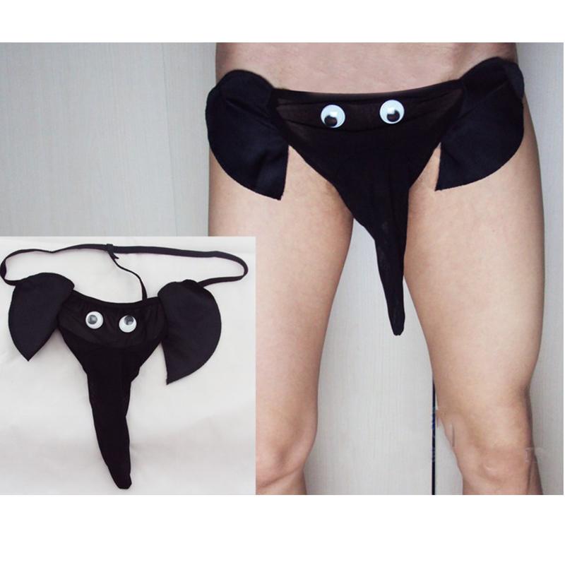 Sexy Lingerie Men Panties G Strings Underwear Elephant Briefs Knickers Erotic Sex Toys For Men Role Play Adult Games