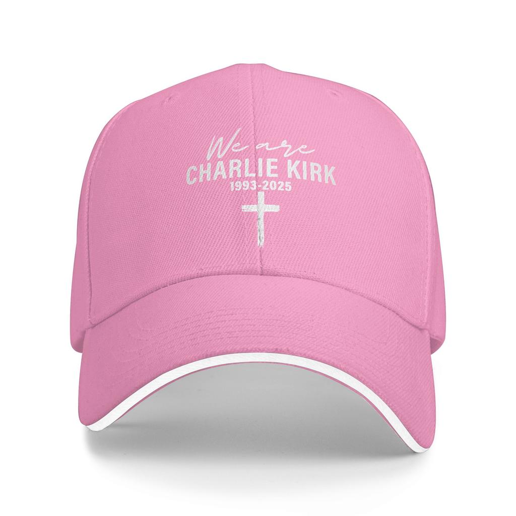 Sommer Wir Sind Charlie Kirk 1993 2025 Baseballkappe Wandern Angeln y2k Cooles Design Sonnenschutz Trucker-Kappe Damen Herren Qualität Snapback-Kappe