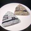 Fashionable Unisex Knitting Cap Hat With Embroidery Label For Hip-hop Enthusiasts