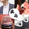 50pcs/100pcs Rubber Brooch Buckle Button Clasp Pin Backs Clutch Care Cap Nail Tie Back Stoppers Squeeze Badge Holder Jewelry Accessories