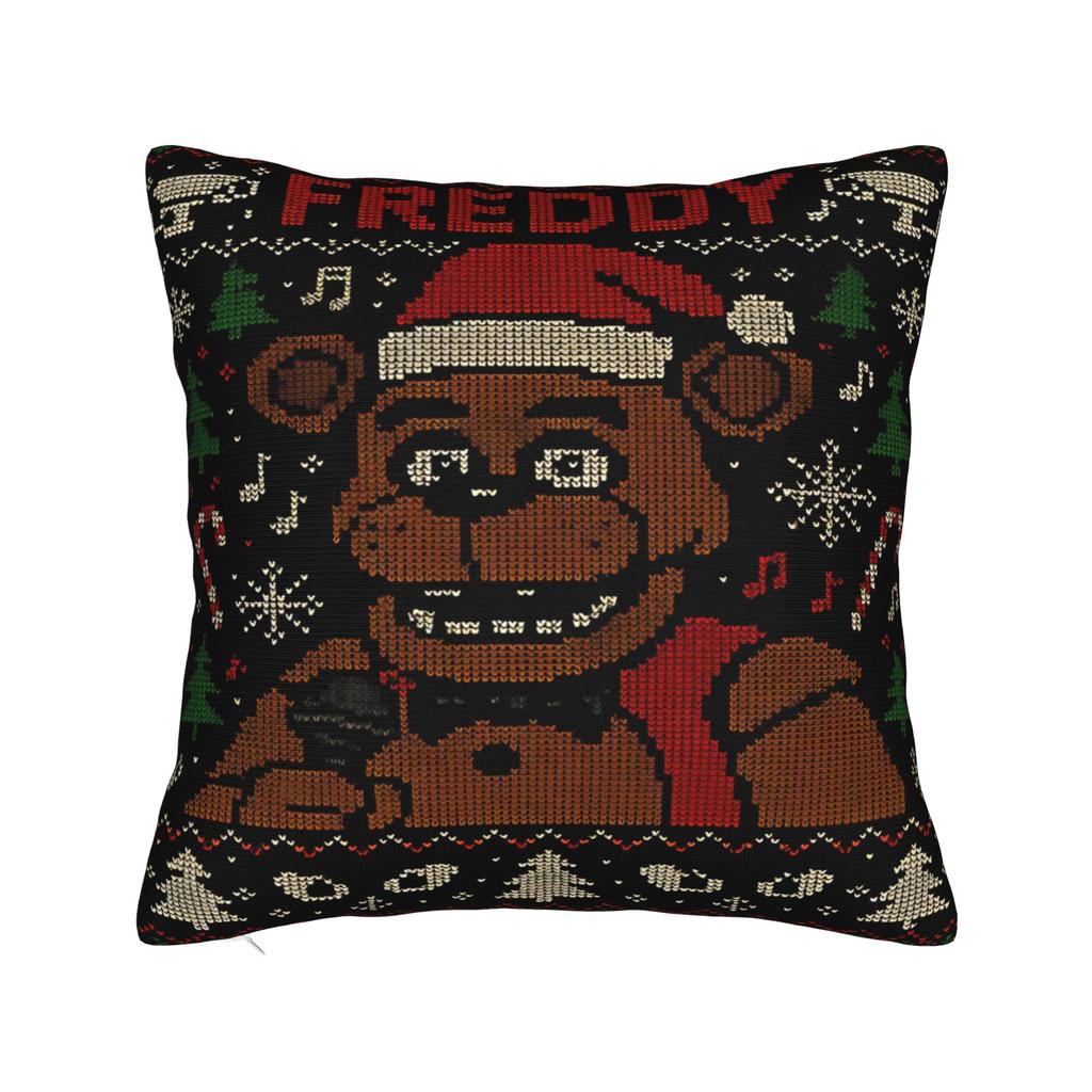 Home Decor FNAF five nights Pillowcase Merch  Pillow Covers Zippered Multi Size
