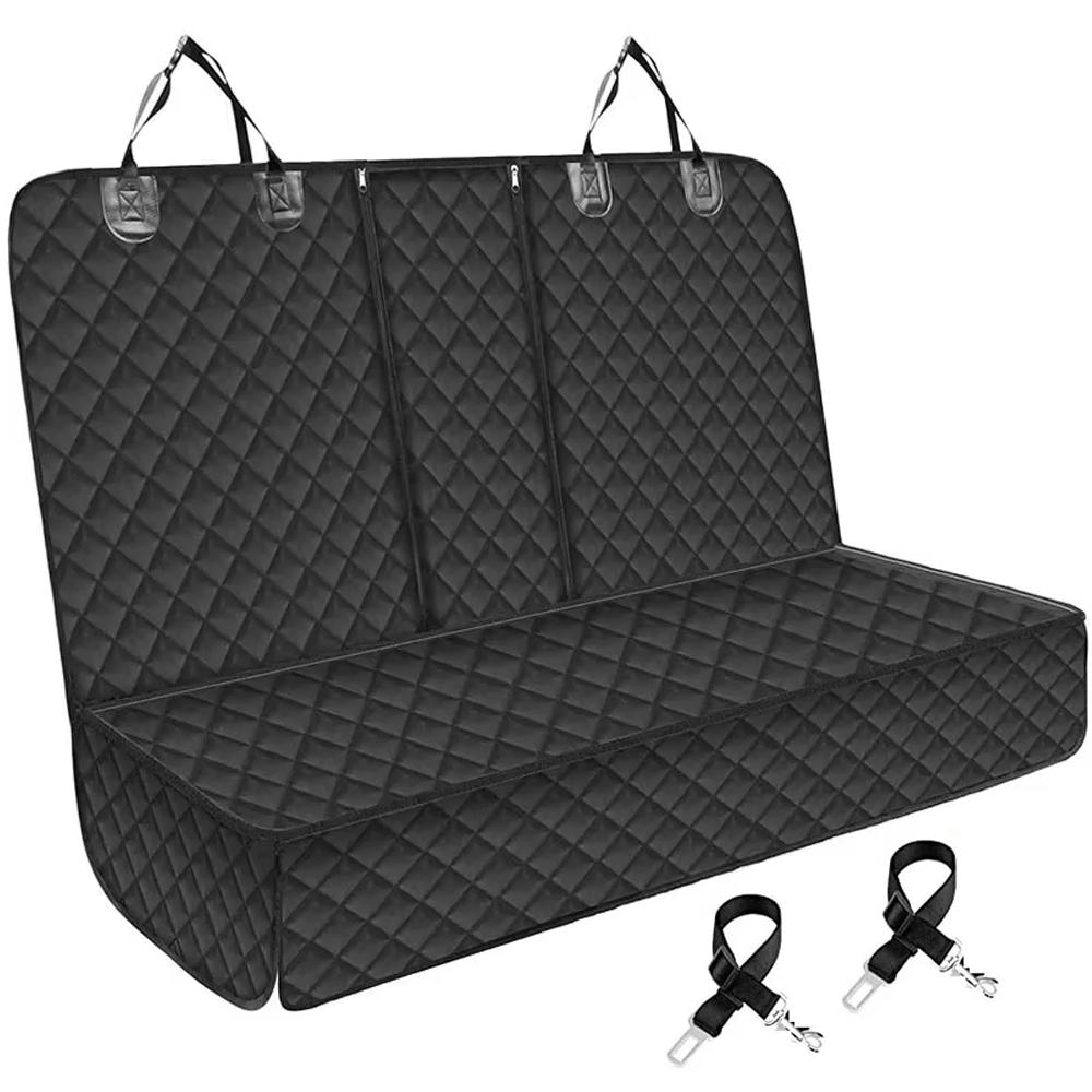 

Universal Car Back Seat Cover For Dog Cat Waterproof Auto SUV Truck Rear Seat Protector Mat Nonslip Safety Carry Pet Outing чёрный