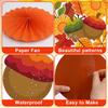 Ceiba Tree Thanksgiving Bulletin Board Decorations with Paper Fans Thankful Turkey Bulletin Board Classroom Decorations Set Leaves Pumpkin Cutouts